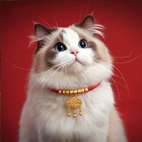 Lucky Red Rope Bracelet with Blessing Lock